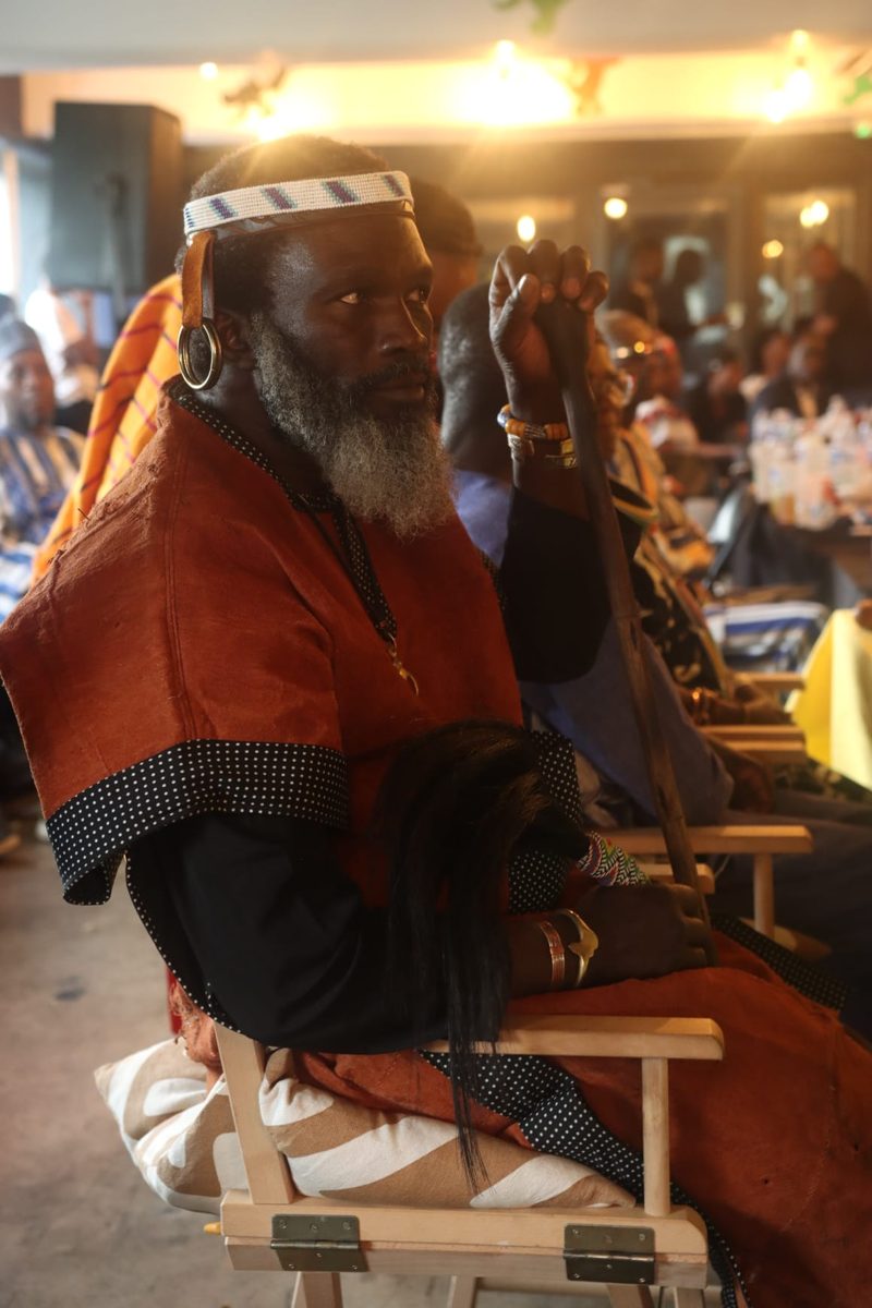 Portrait of a respected Burkinabè community elder