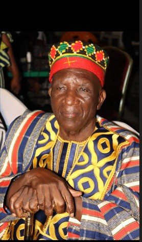 Naaba Sanem of Zorgho wearing traditional dress