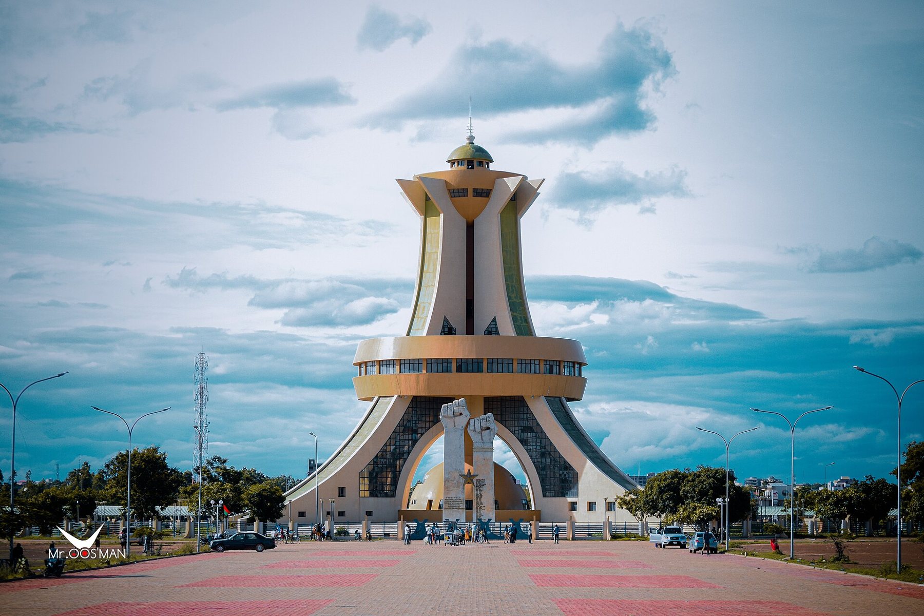 Heroes monument in Ouagadougou
