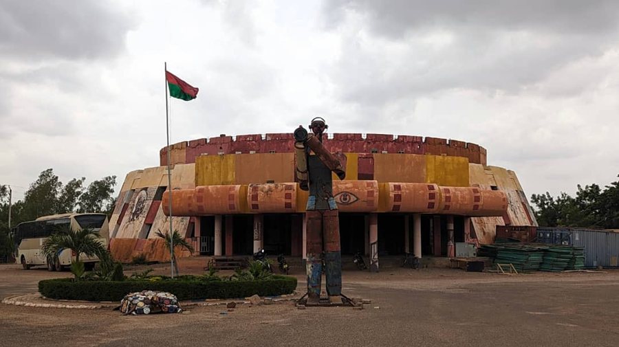 Place des Cinéastes in Ouagadougou
